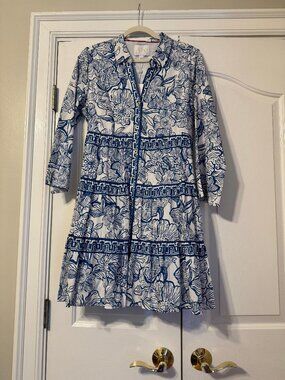 Lilly Pulitzer Dress (Coconut Unforgettable Engineer)